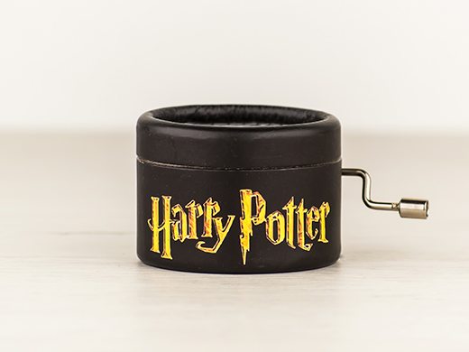 Caja musical de Harry Potter con símbolo de la Reliquia de la Muerte