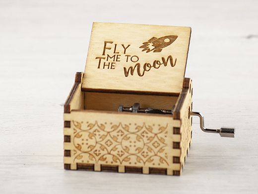 Caja musical Fly me to the moon